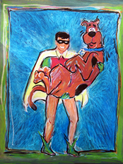 Robin and Scooby Doo